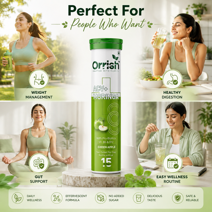Apple Cider Vinegar with Moringa for Craving Control