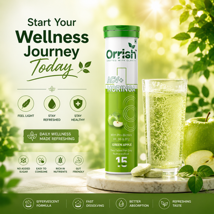 Apple Cider Vinegar with Moringa for Craving Control