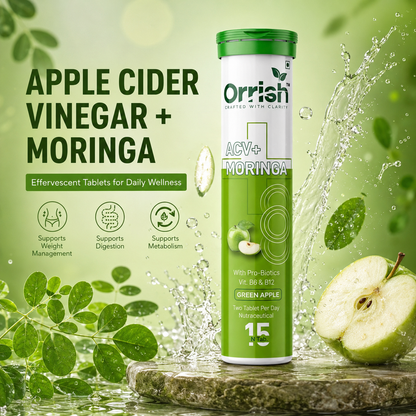 Apple Cider Vinegar with Moringa for Craving Control