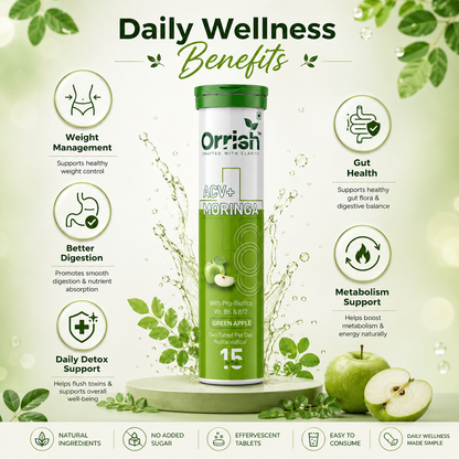 Apple Cider Vinegar with Moringa for Craving Control