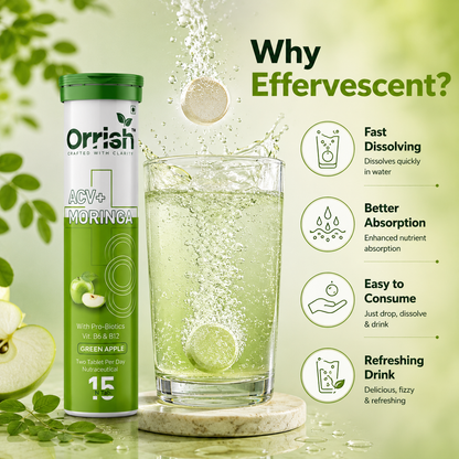 Apple Cider Vinegar with Moringa for Craving Control