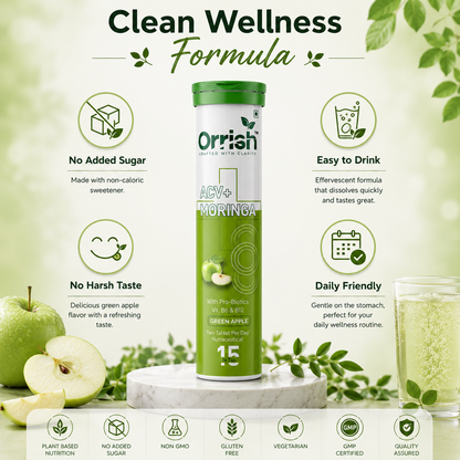 Apple Cider Vinegar with Moringa for Craving Control