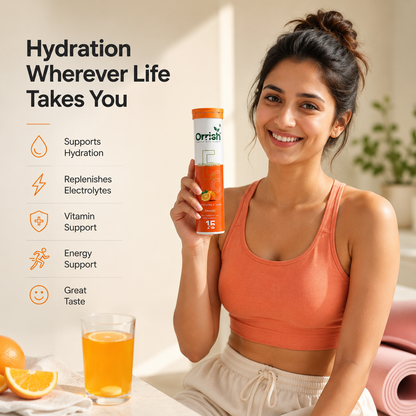 Electrolyte Effervescent Tablets for Hydration & Energy