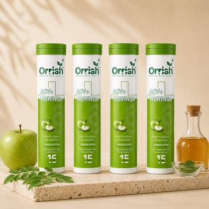ACV + Moringa for Craving Control | Green Apple Flavour